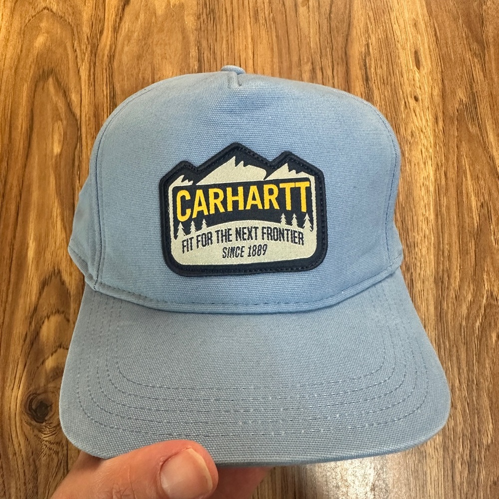 Carhartt Light Blue Logo Cap
